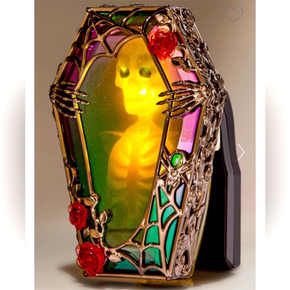 Bath & Body Works Halloween Skull Coffin Nightlight